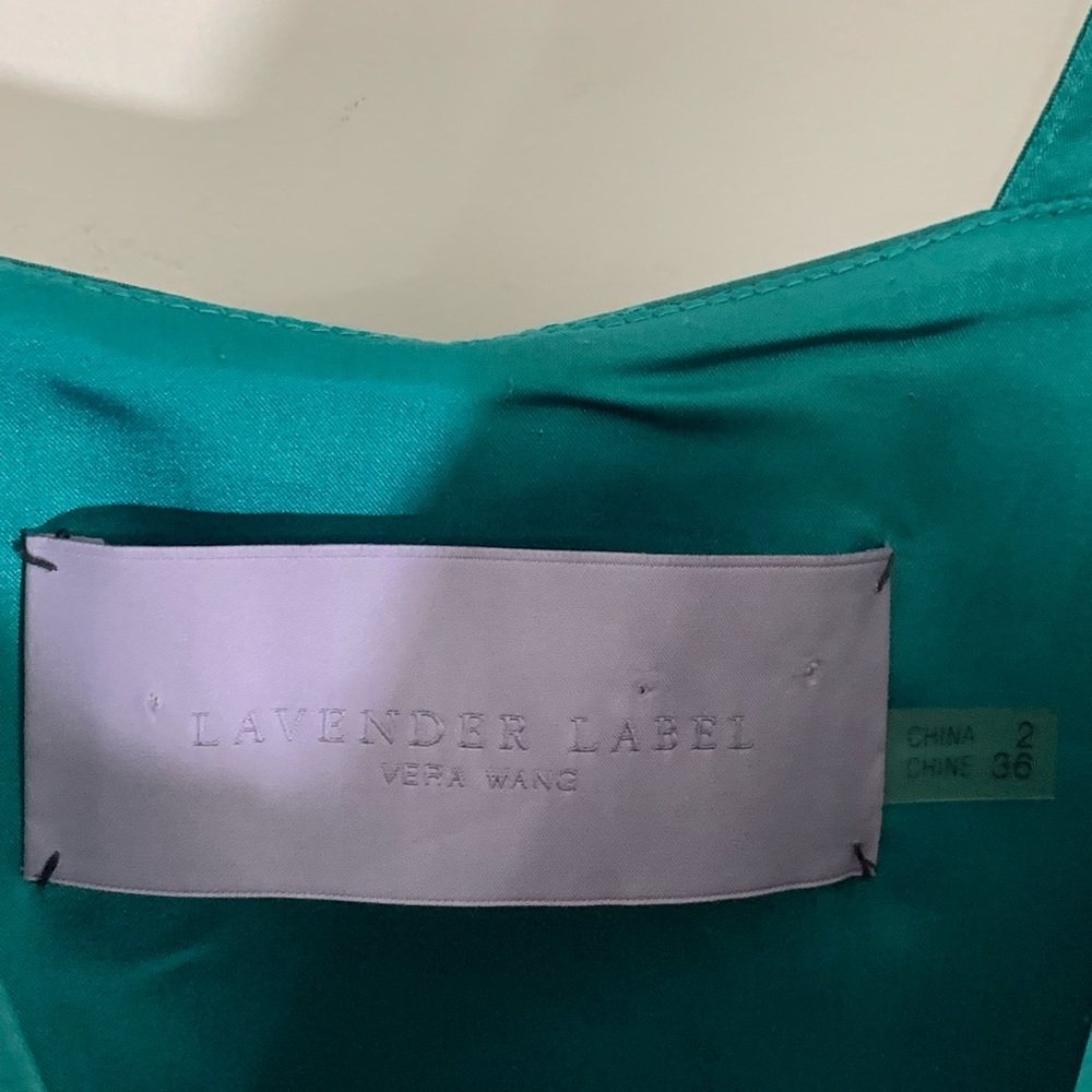 Lavender Label Turquoise Structured Cocktail Dress - image 4